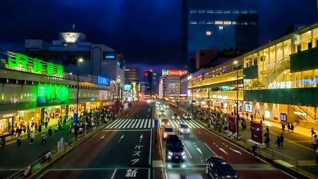 繁華街周辺：歌舞伎町、百人町、高田馬場周辺