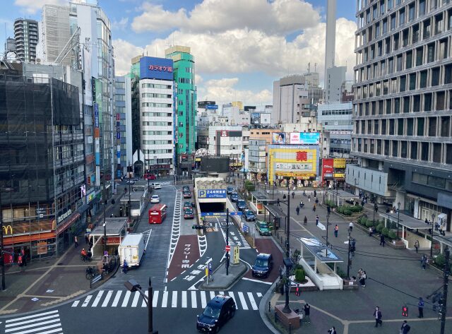 複雑な交差点・視界の悪いポイント：池袋駅東口・西口周辺、北池袋駅前、雑司が谷駅周辺など