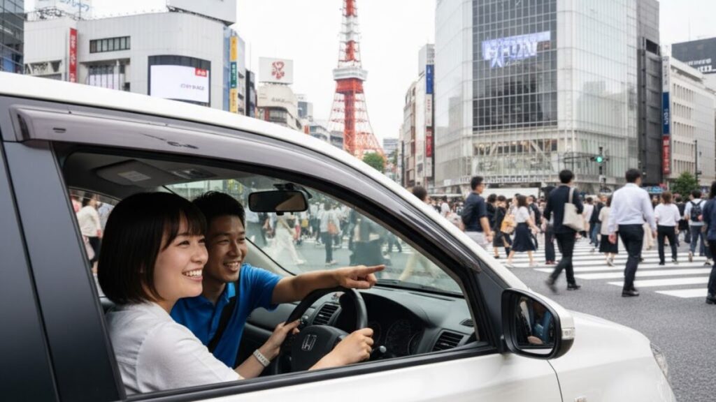 東京で運転