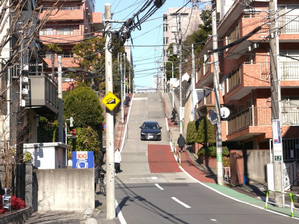 道幅が狭く、見通しの悪い道:あざみ野・みすずが丘周辺