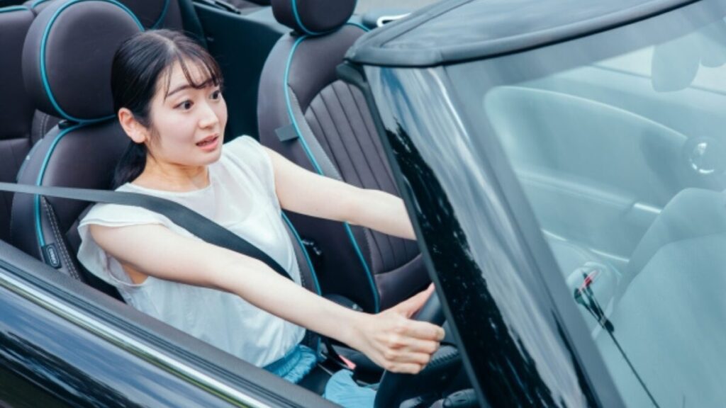 運転が苦手を克服したい女性