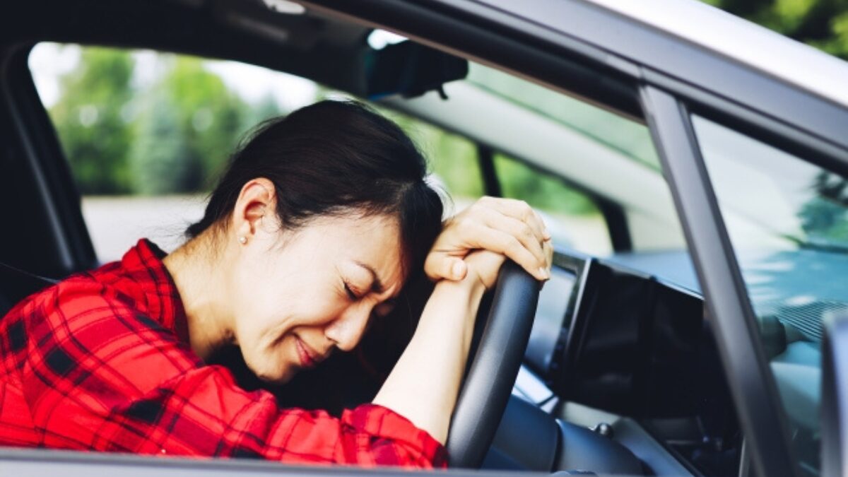 運転中に緊張してしまう人