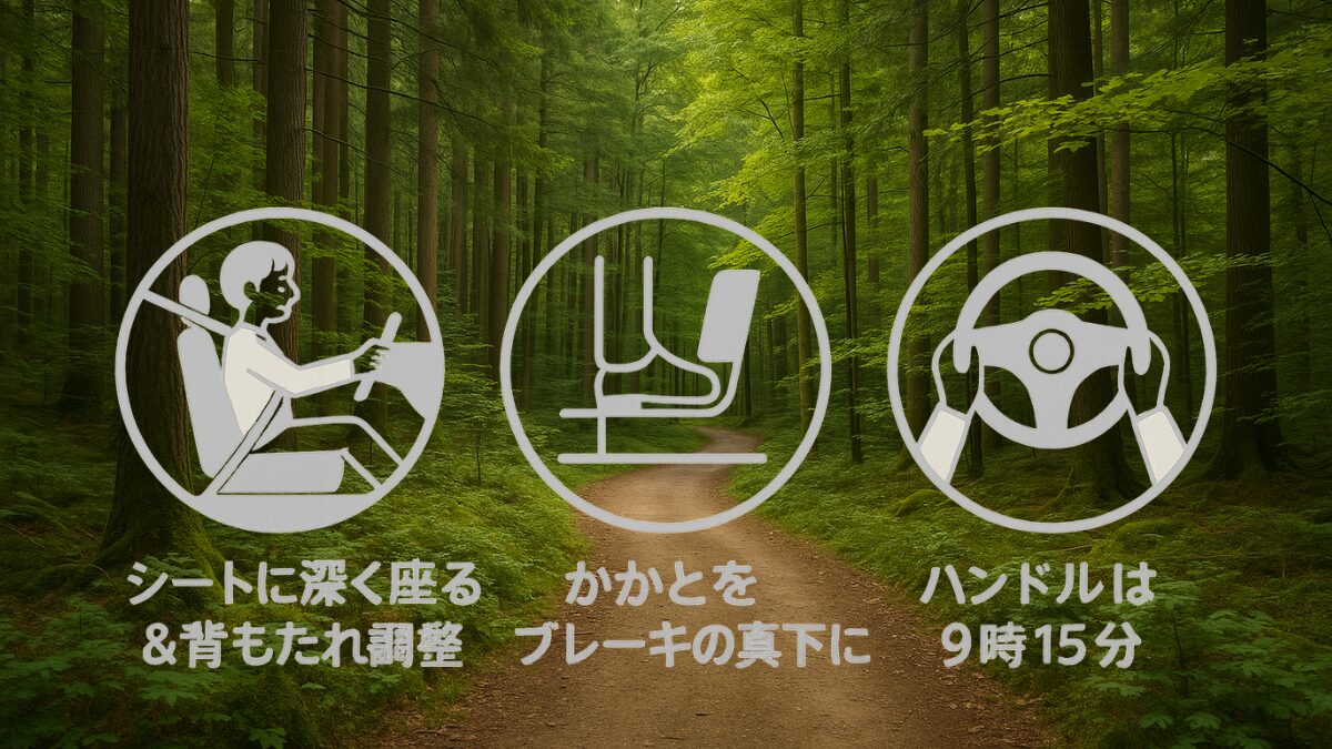 姿勢・目線・足の置き方で安定する方法