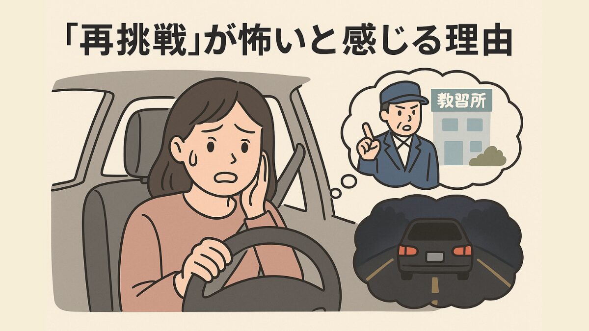 「再挑戦」が怖いと感じる理由