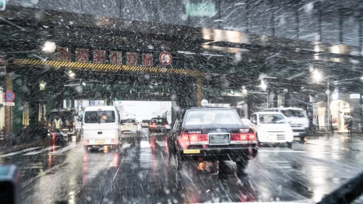 冬の運転