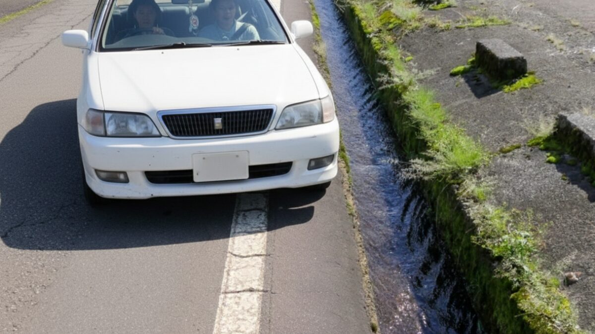 狭道・側溝など危険ポイント