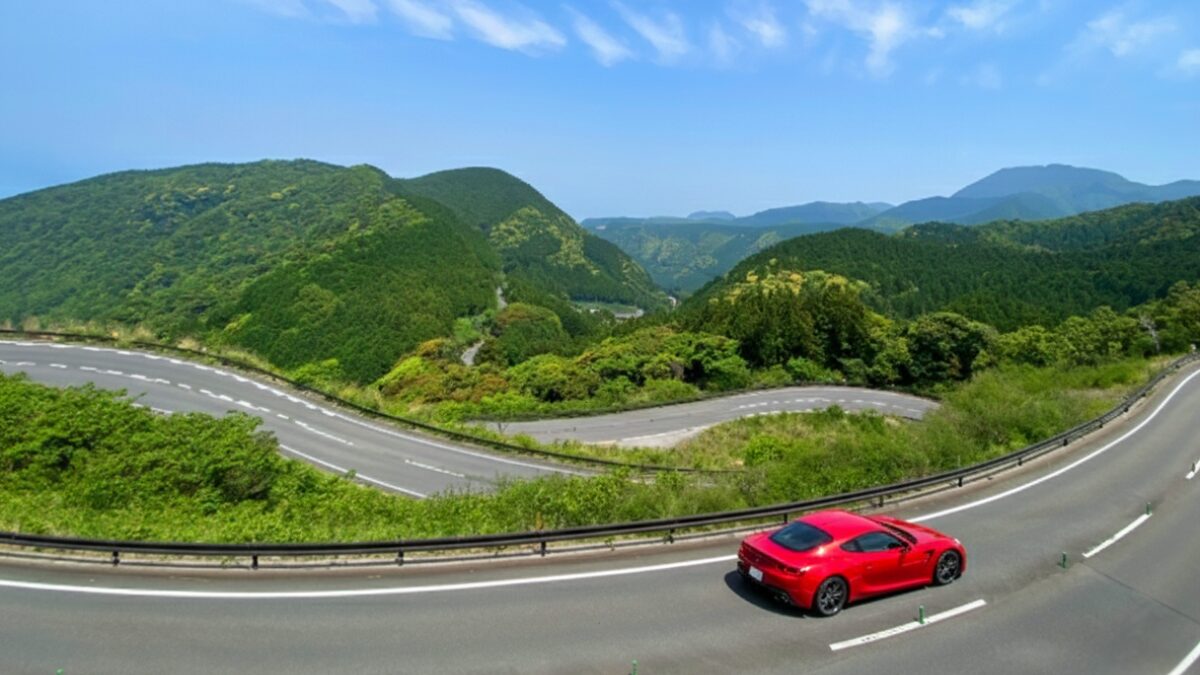 山道走行