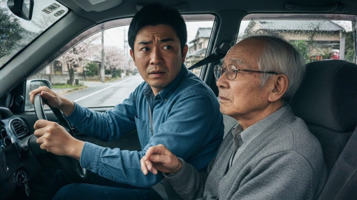 介護運転・雨