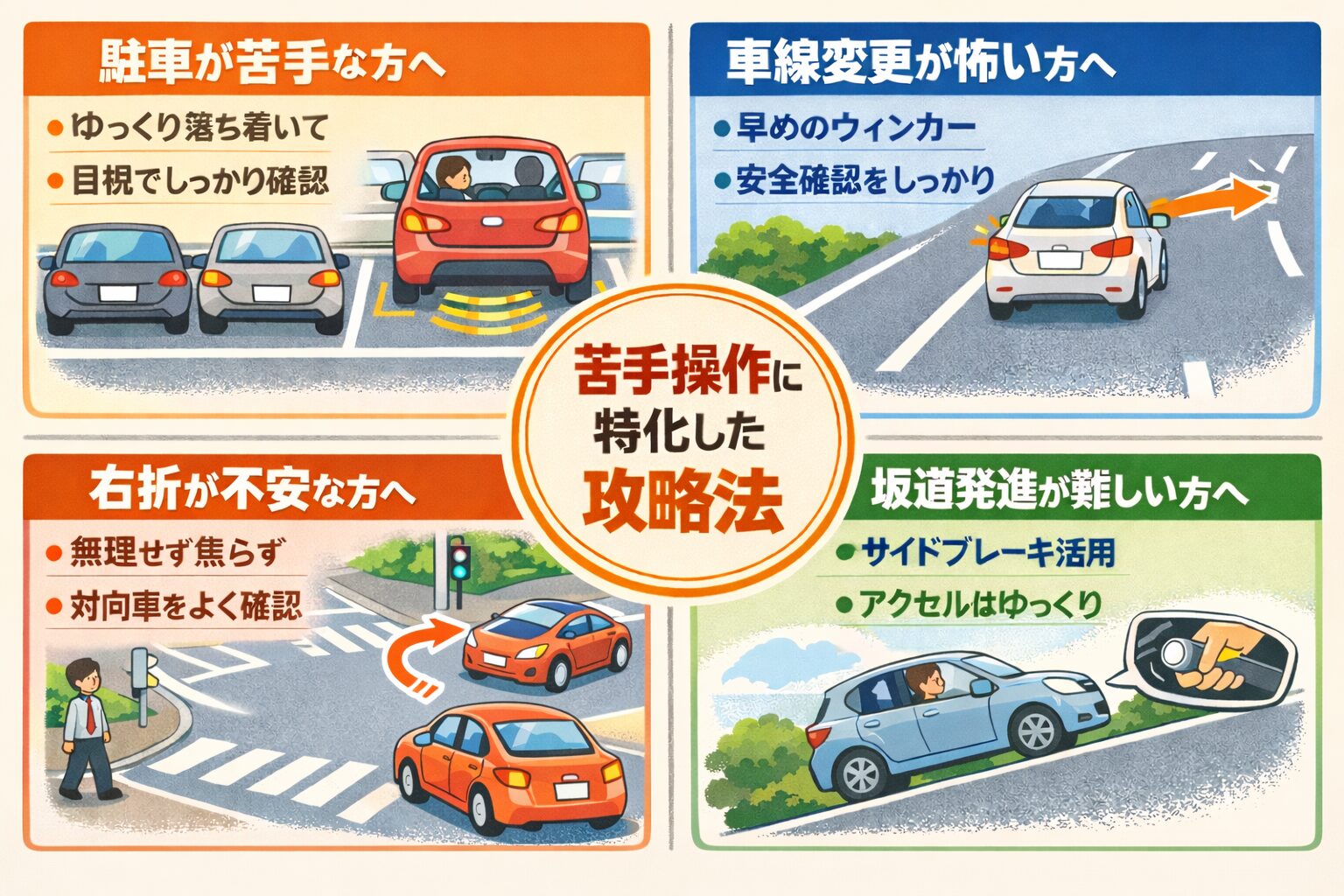 苦手操作に特化した攻略法