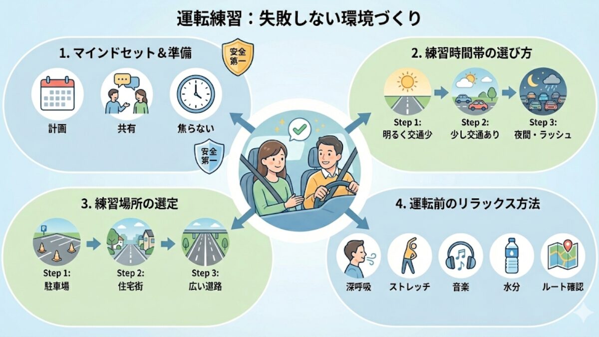 失敗しないための環境づくり