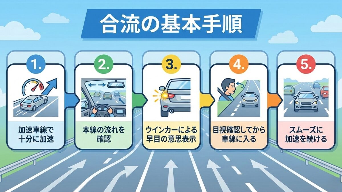 合流・車線変更の基礎