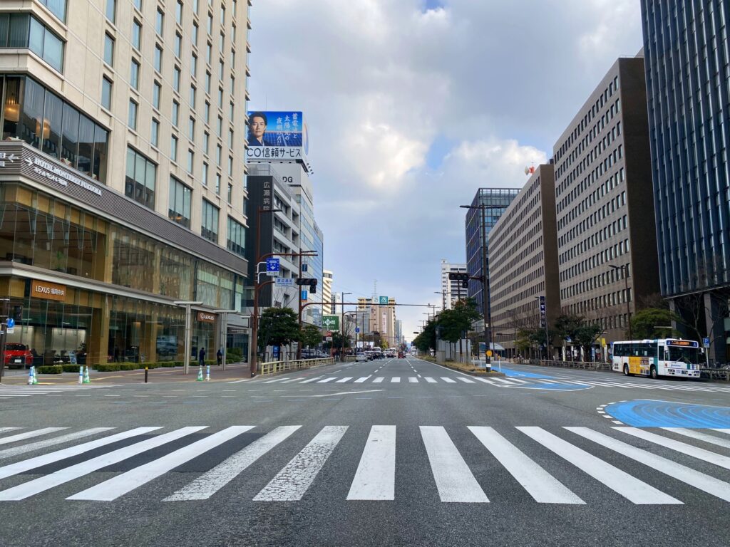  六本松421付近〜渡辺通りエリア
