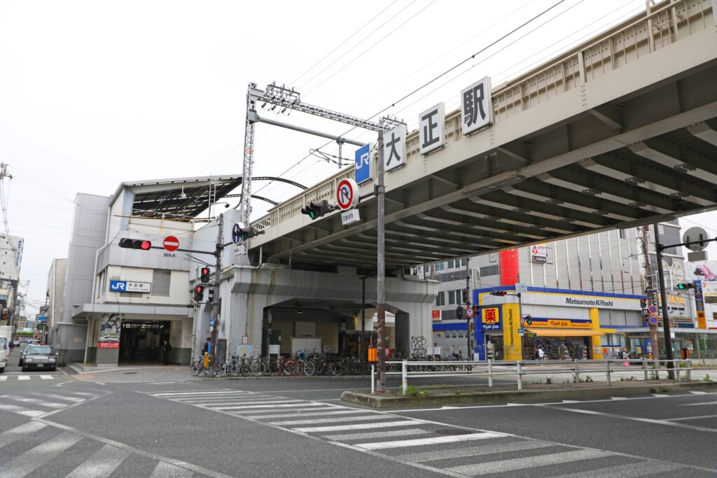 大正駅・千島周辺