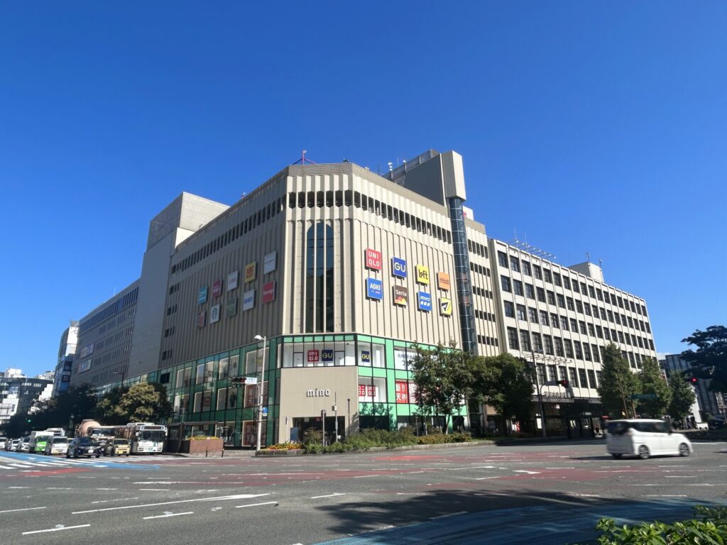 天神周辺〜都市高速出入口周辺エリア