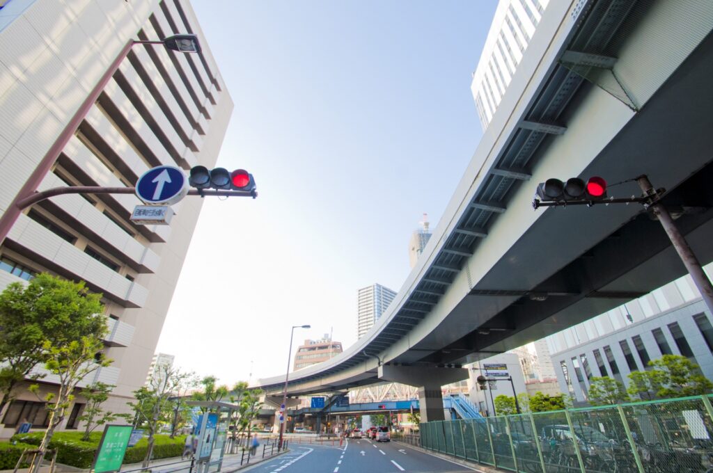 国道43号線・国道2号線・阪神高速（神戸線）周辺
