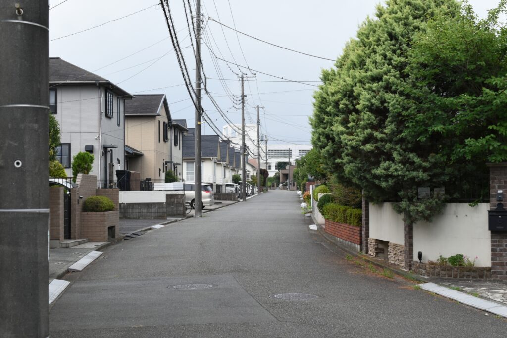 原山台・竹城台・晴美台周辺

