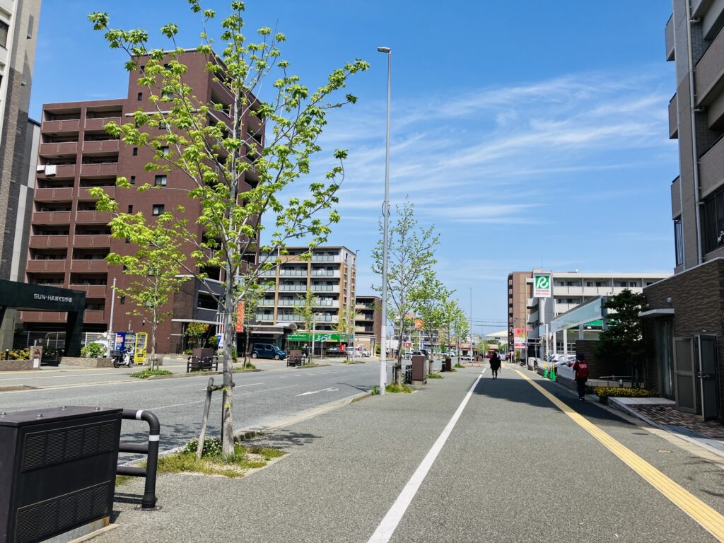 九大学研都市駅・今宿駅周辺
