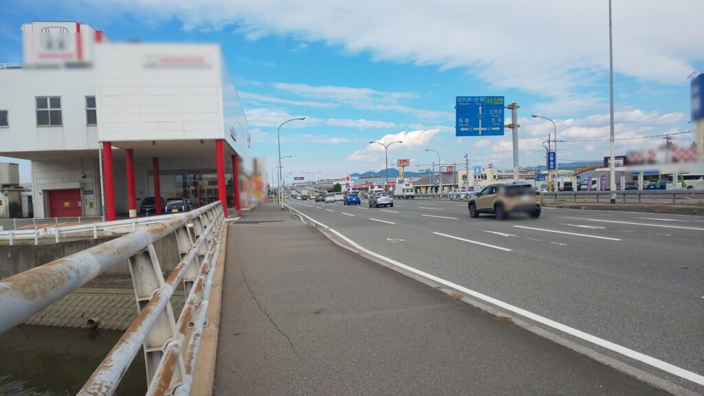 ゆめタウン久留米付近〜国道3号線エリア
