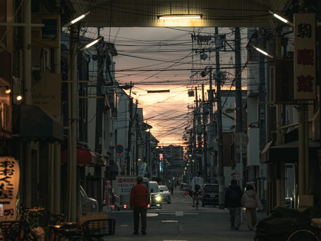 駒川中野駅・針中野（駒川商店街周辺）
