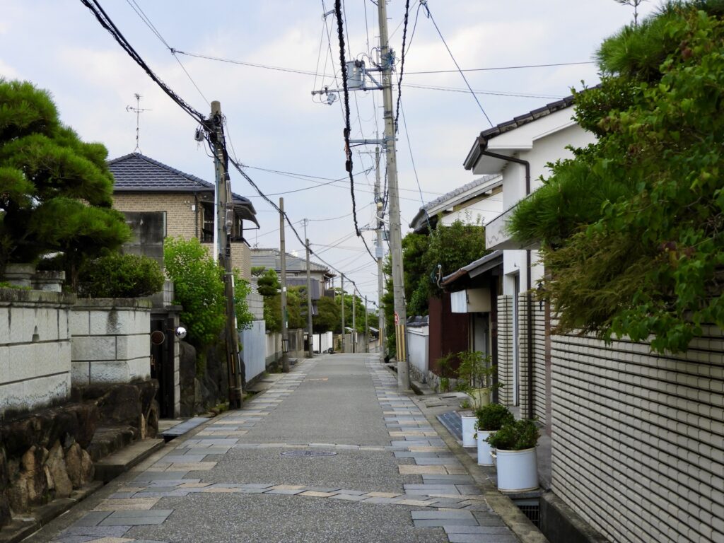 箕面・牧落・桜井周辺