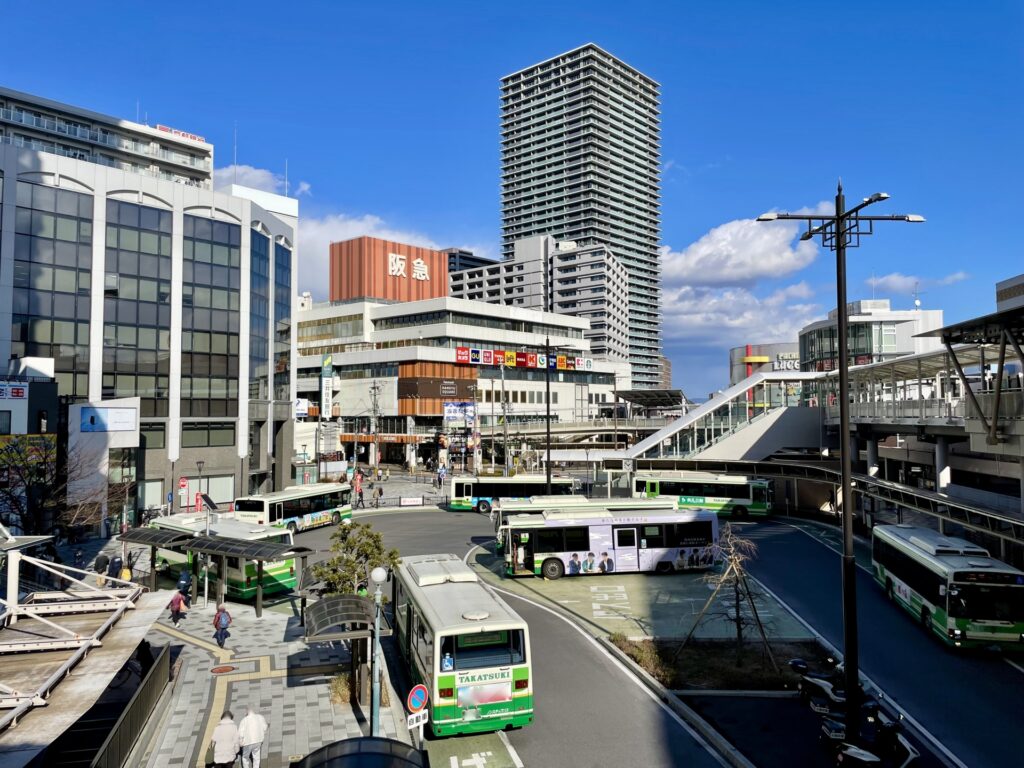 名神高速道路周辺〜高槻駅周辺エリア