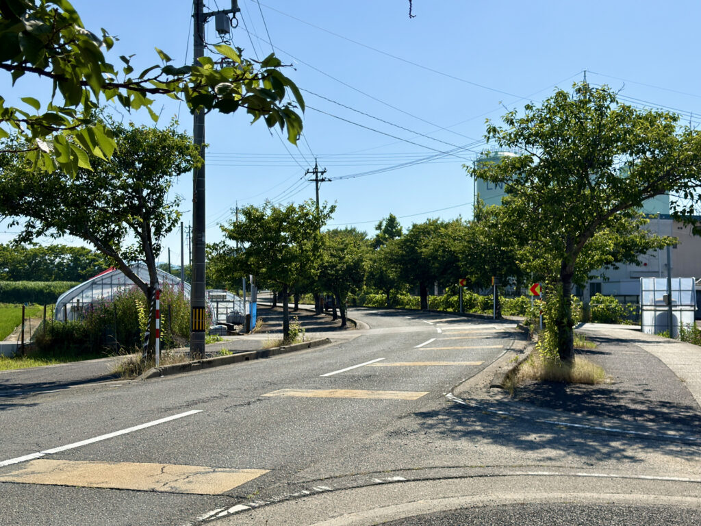 見通しの悪い交差点・歩行者が多い道路
日生中央駅周辺のイメージ