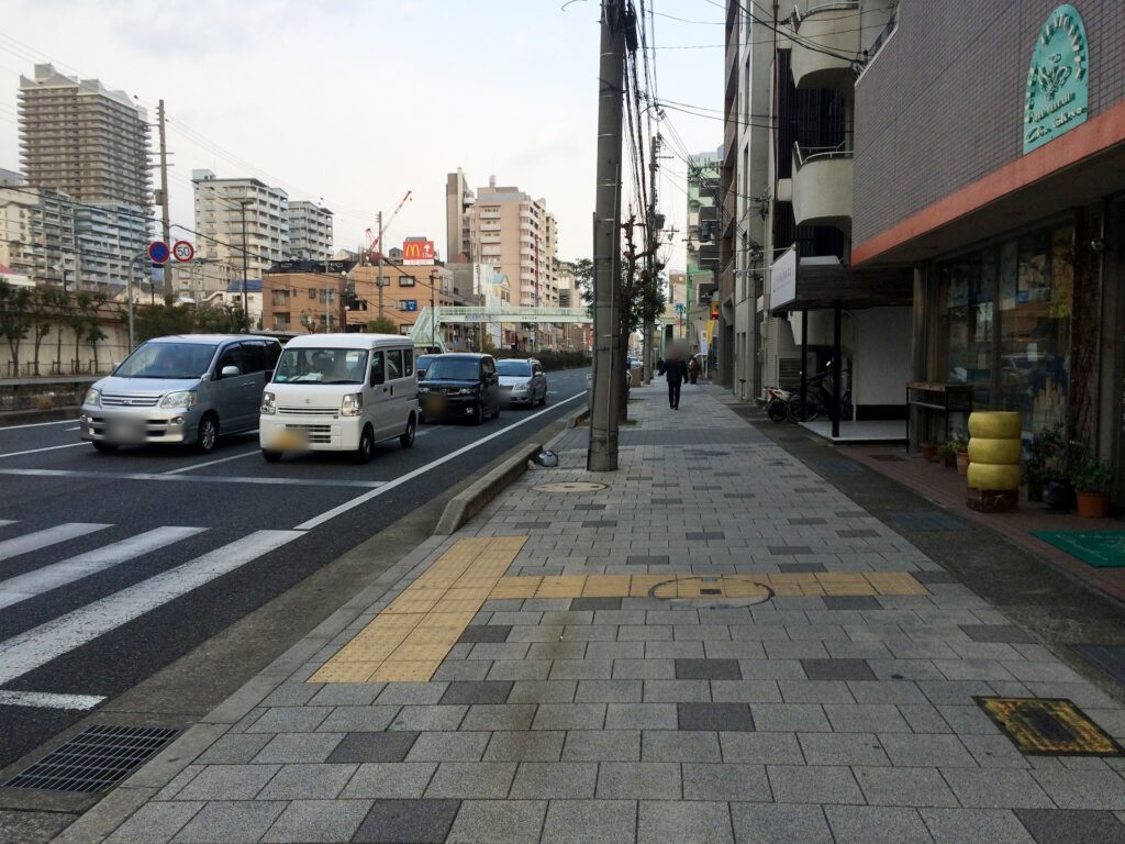 交通量の多い道路
国道2号線・山手幹線・阪神高速3号神戸線出入口周辺のイメージ